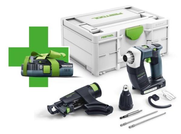 Festool Akku-Bauschrauber DWC 18-4500-Basic-4,0 DURADRIVE