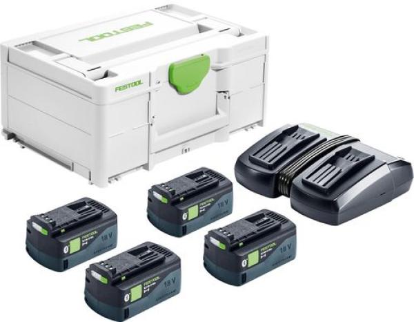 Festool Energie-Set SYS 18V 4x5,2/TCL 6 DUO