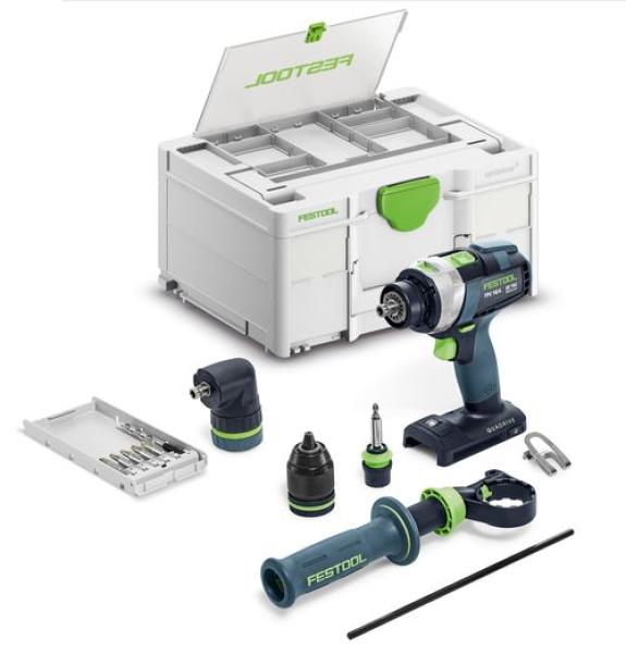 Festool Akku-Schlagbohrschrauber TPC 18/4 I-Basic-Set QUADRIVE