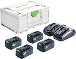 Festool Energie-Set SYS 18V 4x5,2/TCL 6 DUO